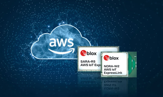 New u-blox AWS IoT ExpressLink Modules Offer Out-of-the-Box Secure Connectivity to the AWS Cloud